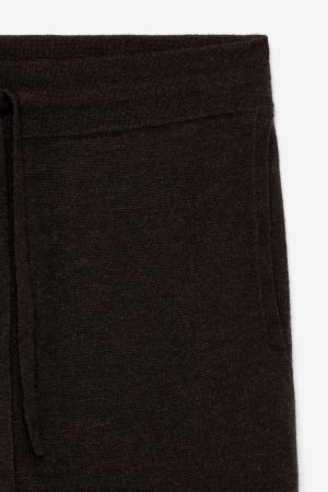 Knitted Wool Cashmere Trousers
