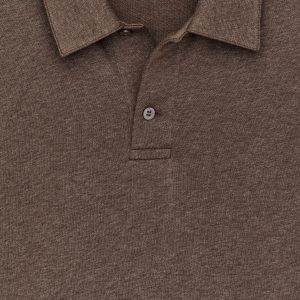 Cotton Lyocell Polo Jumper
