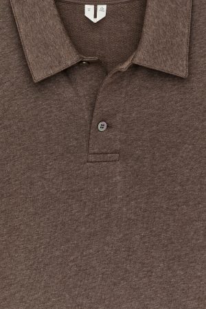 Cotton Lyocell Polo Jumper