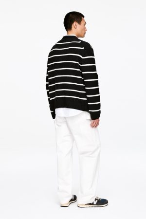 Relaxed Cotton Blend Jumper