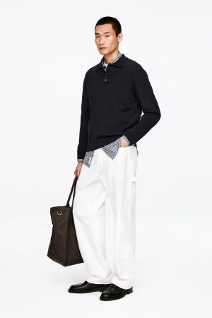 Merino Polo Jumper